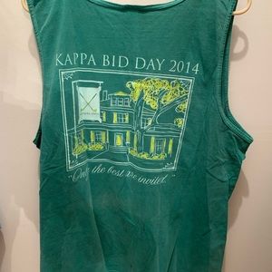 Kappa kappa gamma KKG Bid Day tank size L